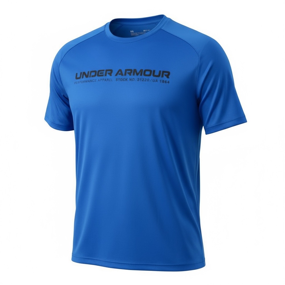 💪 UNDER ARMOUR Men’s Tech Velocity Tee | Size S | Bold Blue